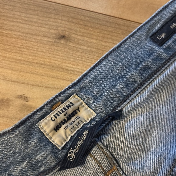 Womens Citizens of Humanity High Rise Liya Classic Crop - 24 - Picture 6 of 8